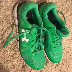 Green Under Armour Sneakers